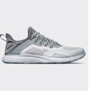 APL TechLoom Tracer Shoes - Cement Grey and White -  Size 9.5